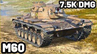 M60 | 7.5K DAMAGE | 3 KILLS | WOT Blitz Pro Replays