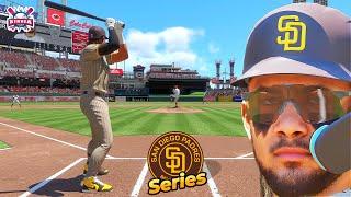 MLB The Show 24 San Diego Padres vs Cincinnati Reds | Fernando Tatis Jr. - Gameplay PS5 4K