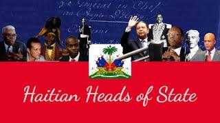 Haitian heads of state ranked by time in office