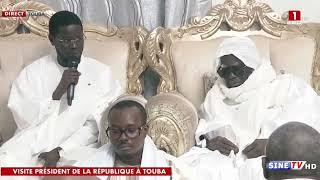 Magal Touba 2024: L'intégralité de la déclaration du Pr Diomaye devant Serigne Mountakha Mbacké