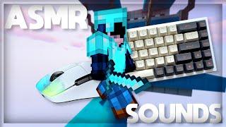 Keyboard ASMR + Mouse Sounds | Hypixel Bedwars