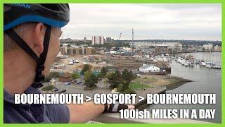 I fell Off My Giant Toughroad GX Gravel Bike! | 100 Miles in a day | Bournemouth Southampton Gosport