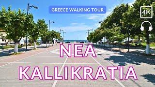 Walking Tour of Nea Kallikratia in Chalkidiki, Greece