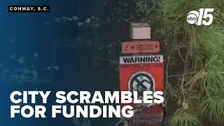 Conway scrambles for new funding after FEMA halts grant for flood prevention project