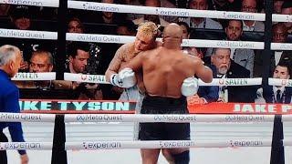 Mike Tyson vs Jake Paul full fight 2024 pelea completa Mike Tyson pierde 