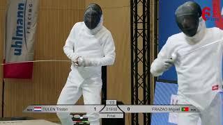 European Olympic Qualifier 2024 SME - GOLD - Tristan Tulen NED v Miguel Frazao POR