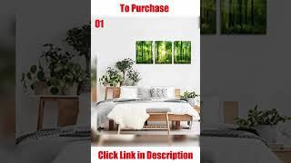 Cool Home Gadget | Flowers Canvas Wall Art Landscape Painting | Best 3 wall decor| LifeHacks #shorts