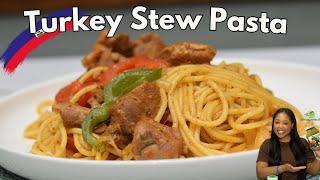 Turkey Stew Pasta| Easy Dinner Idea| My Favorite Pasta Recipe| Easy Step by Step Recipe #cooking