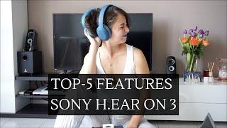 Sony h.ear On 3 TOP-5 Best Features Review | Dilya London