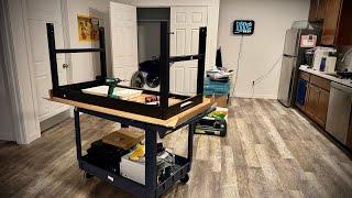 VLOG 726: its a DESK! (building a workbench)