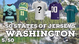 WASHINGTON 50 States of Jerseys (5/50)