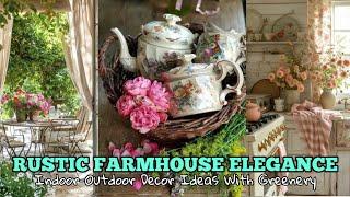 New BREATHE LIFE INTO YOUR SPACE: Innovative FARMHOUSE Greenery Decor Ideas for Rustic- Fresh Look