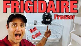 Why This Frigidaire Upright Freezer Isn’t Freezing | Compressor & Pressure Test | LFFH20F3QW