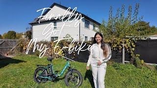 Finally Got My E-bike | My Foldable E-Bike In Canada | Canada Vlogs