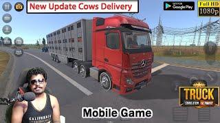 New Update Truck Simulator Ultimate Gameplay Cows Delivery Mobile Game