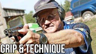 How to shoot a Pistol with world champion shooter, Jerry Miculek