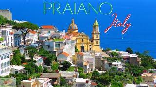 Praiano Italy, Drone and Walking Travel Vlog of Beautiful Praiano Campania