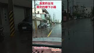 真實的台灣雨中的鄉下小路#Sophia#台灣#台語歌#彤彤紫茵茵#筑芊心#跑車阿筌#街拍#街頭攝影#真實的台灣#下雨 #下雨天 #鄉下
