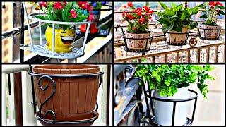 Best 40 Balcony Plant Hanging Modern Design Iron Basket Pot Plant Stand Gardening ideas 2021