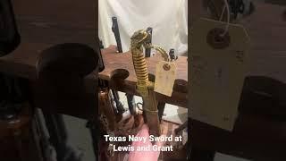 Stunning piece of Texas Navy History at Lewis and Grant