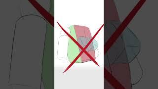 Mistake When Drawing Chest - Quick Art Tips #art #sketch #shorts #tutorial #drawingtutorial #anime