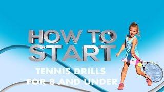 Tennis Drills for 8 and under Part 2