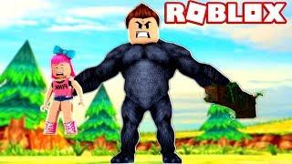 GORILLA KING OF THE JUNGLE IN ROBLOX!