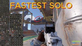 The FASTEST 10,500 HOUR SOLO Gets REVENGE On a ZERG! - Rust Movie