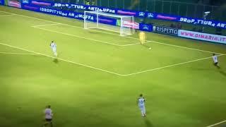 Ridiculous own goal by Ascoli goalkeeper Filippo Peruschini against Palermo 