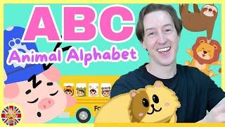 Phonics sounds of alphabets a to z with action | Animal alphabet for toddlers |letter sounds