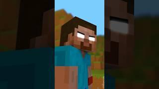 Pillagrr Encounters Herobrine on the villager map⌚! Transform watch#minecraft#sigma#village#shorts