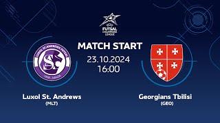 Luxol St. Andrews (MLT) vs Georgians Tbilisi (GEO) - UEFA FUTSAL CHAMPIONS LEAGUE (23.10.2024)