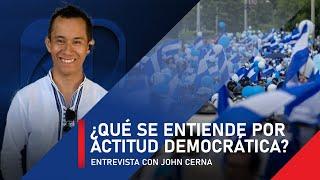 ¿Qué se entiende por actitud democrática?