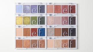 Elf Bite Size Eyeshadow Swatches