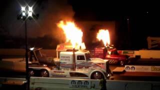 Jet Trucks at Edmonton Castrol Drag Strip