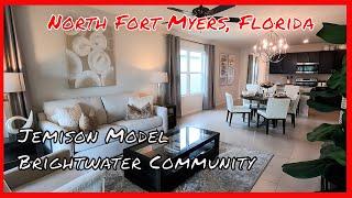 Homes for sale North Fort Myers, Florida Brightwater Community. Jemison - Express Homes Model