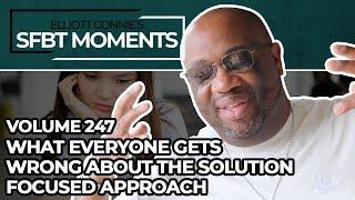 What Everyone Gets Wrong About the Solution Focused Approach - SFBT Moments Volume 247