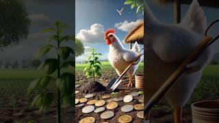 The Hen and the Money Tree#ai#hen#cuteanimal