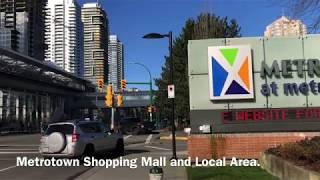 Metrotown and surrounding area.