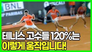 테니스는 스텝이 엉키면 실력은 절대 안 늡니다. 테니스 기초 움직임&습관 완벽정리