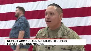 Nevada National Army Guard Soldiers to deploy overseas