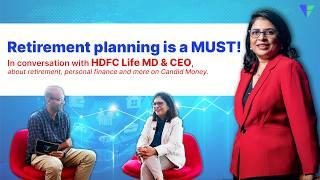 How to plan your finances? In talks HDFC Life MD & CEO Vibha Padalkar #finance #candidconversations