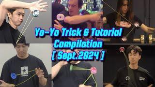 Yo-Yo Trick & Tutorial Compilation [AUG.2024] #yoyo #yoyotricks #tutorial