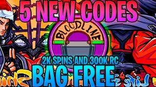 BLOODLINE BAG FREE *5 NEW CODES * 300k RELLCOINS and 2k SPINS SHINOBI LIFE 2