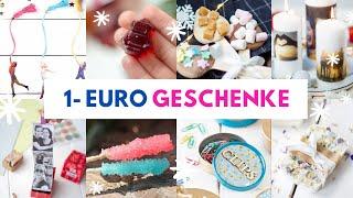 24 DIY und FOOD Geschenke für 1€! Günstige und kreative Ideen ️