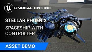 UE5 Marketplace Asset: Spaceship Stellar Phoenix