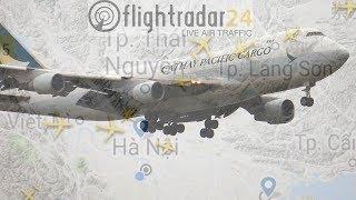 Phần mềm cho người yêu thích máy bay - Flightradar24.