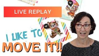 How to Make an Interactive Card with the Supplies You Have! - LIVE Video!