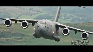 Low-level Flying Mach-Loop with some rare aircraft!