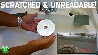 How To PROPERLY Repair Scratched UNREADABLE CD's & DVD's(Game Discs)